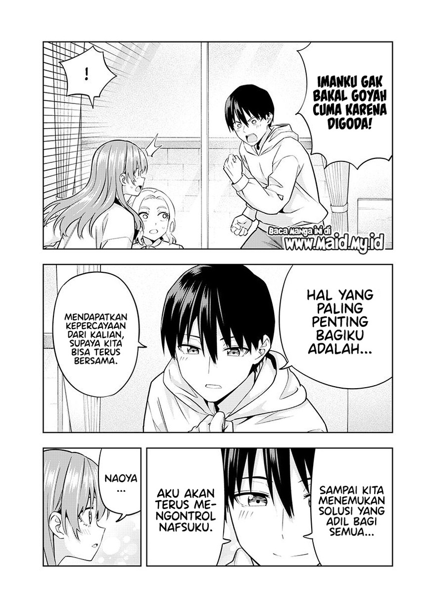 Kanojo mo Kanojo Chapter 144 End Gambar 11